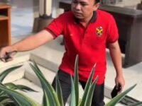 Jumat Bersih Jadi Budaya Kerja, Camat Pemalang Pimpin Langsung Aksi Bersih-Bersih Halaman Kantor Kecamatan