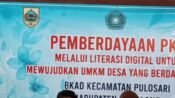 Literasi Digital Jadi Senjata UMKM Desa, Camat Pulosari: “Jangan Hanya Jadi Penonton di Era Digital”