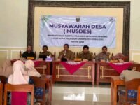 Musdes Nyalembeng Bentuk Panitia Pilkades 2026, Camat Pulosari Pantau Langsung Jalannya Musyawarah