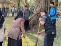 Gotong Royong Bersihkan Taman Patih Sampun, Camat Pemalang: Kepedulian Lingkungan Harus Jadi Gerakan Bersama
