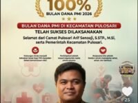 Bulan Dana PMI 2026 di Kecamatan Pulosari Capai 100 Persen, Bukti Kuatnya Semangat Gotong Royong Masyarakat