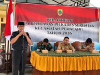 Camat Pemalang Lantik Tim Pengawas Pilkades Serentak 2026, Tegaskan Integritas dan Profesionalisme