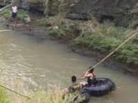 Bocah 5 Tahun di Ciambar Sukabumi Hilang di Aliran Sungai Cicatih, Tim Gabungan Lakukan Penyisiran