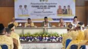 Bupati Asep Japar menyampaikan komitmennya untuk tingkatkan mutu pendidikan di Kabupaten Sukabumi. (Nyimas Irma/Mediaseruni)