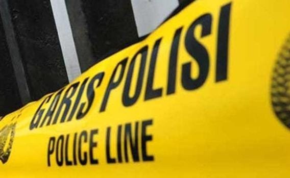 Foto ilustrasi garis polisi dilokasi kejadian. (Ist)