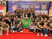 Banggakan Jawa Barat! Tim Karate Kodam III/Siliwangi Sabet Juara Umum II Piala Kasau Cup 2026
