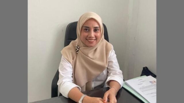 Kepala Bidang Rehabilitasi Sosial Dinas Sosial Kabupaten Karawang, Marwati, S.G., M.M. (Damara Ichsan/Mediaseruni)
