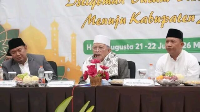 Musda XII MUI Kabupaten Sukabumi, Wabup Andreas: Siapapun Terpilih Harus Terus Bersinergi
