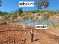 Pembersihan Batu di Lahan Pertanian Desa Mpuri Dongkrak Harapan Panen Jagung