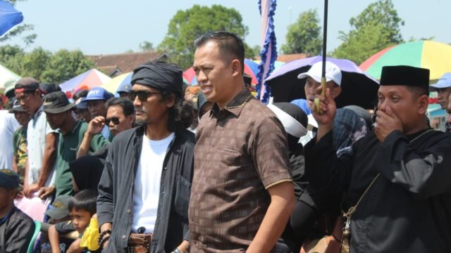 Kang HJA Sapa Warga Berbasis Budaya Lewat Seni Ketangkasan Domba Garut di Telagasari