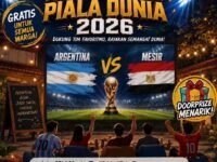 Camat Pemalang Ajak Warga Nobar Piala Dunia 2026, Big Match Argentina vs Mesir Disiapkan Meriah dengan Doorprize