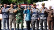 Wakil Ketua DPRD Pemalang Aris Ismail Hadiri Apel Gelar Pasukan Satlinmas dan Pelantikan DPPI 2026–2030