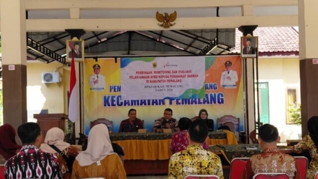Pendopo Kecamatan Pemalang Jadi Lokasi Rakor BPKPAD, Camat Prasetyo Tegaskan Program Harus Tunduk pada Perbup