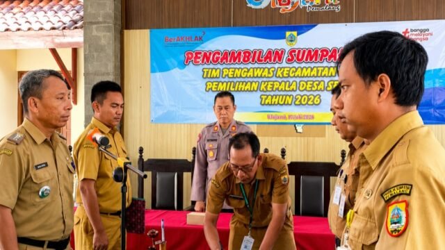 Jaga Demokrasi Desa, Camat Ulujami Kukuhkan Tim Pengawas Pilkades 2026: “Netralitas Harga Mati!”