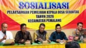 Camat Pemalang Ajak Warga Jaga Kondusivitas, Sosialisasi Pilkades Surajaya 2026 Berlangsung Penuh Antusias