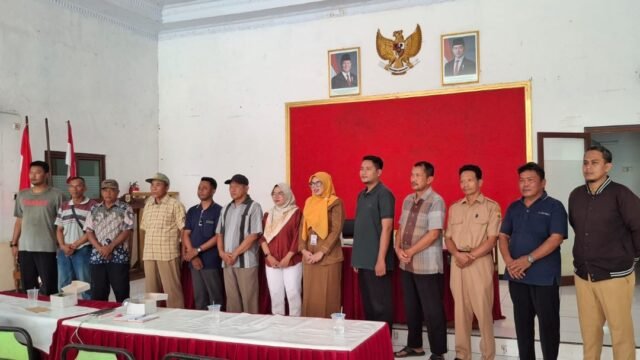 Pembentukan Panitia Pilkades Wanarata 2026 Resmi Dimulai, Camat Bantarbolang Ajak Warga Jaga Persatuan