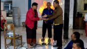 Sosialisasi Pilkades Dikemas Nobar Piala Dunia, Camat Ulujami Ajak Warga Jaga Persatuan dan Sukseskan Demokrasi Desa