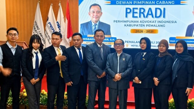 Misbakhul Munir Nahkodai DPC PERADI Pemalang, Siapkan Sinergi dengan APH dan Tegakkan Kode Etik Advokat