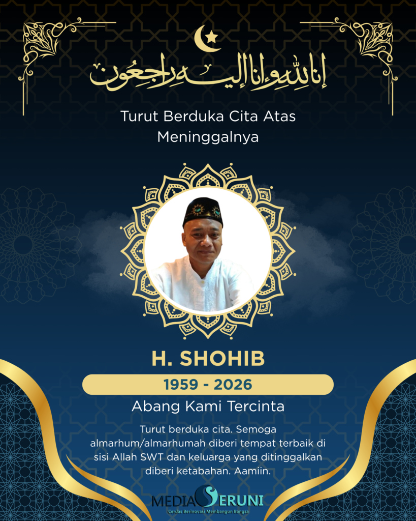 Biru Dan Emas Modern Turut Berduka Cita Instagram Post