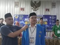 Ketua DPK KNPI Parungkuda terpilih, Panji, usai terpilih mengawaki organisasi kepemudaan tersebut. (Nyimas Irma/Mediaseruni)