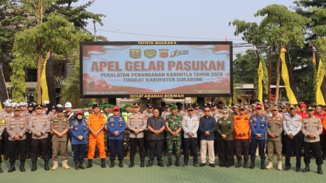 Polres Sukabumi Siagakan Pasukan Hadapi Karhutla, Perkuat Sinergi Lintas Sektoral