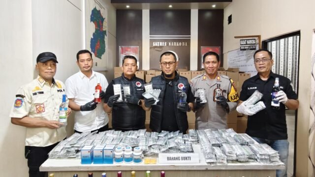 Polres Sukabumi Ungkap Peredaran Narkoba, 41.479 Obat Berbahaya dan 3.641 Botol Miras Disita
