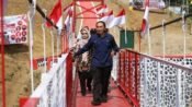 Sekda Ade Suryaman Ikuti Peresmian Jembatan Garuda dan Titik Air Bersih