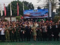 Jelang HUT RI ke-81, Polresta Karawang Gelar Apel Kebangsaan 3 Pilar