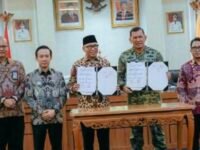 Perkuat Sinergi Pembangunan Desa, Pemkab Lampung Utara Tandatangani Kesepakatan Bersama Program Desaku Maju 