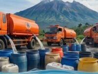 Lewat 156 Tangki Air, Kecamatan Pulosari Salurkan 780.000 Liter Air Bersih Bantu Warga Terdampak Kekeringan