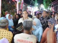 Gebyar Lampu Merah Putih Desa Kandang, Kreativitas Swadaya Warga Semarakkan HUT RI ke-81