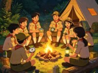 Hari Pramuka ke-65: Camat Ulujami Waluyo Tegaskan Satya dan Darma sebagai Pondasi Generasi Muda yang Berkarakter
