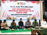 Malam Wungon Kecamatan Pemalang: Eratkan Persatuan Menyambut HUT Kemerdekaan RI ke-81
