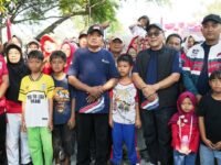 Jalan Sehat di Wanarejan Selatan Jadi Ajang Guyub Warga, Nurkholes: Kerukunan Modal Pembangunan