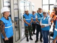 Wabup Sukabumi H Andreas resmikan revitalisasi GI 150 kV Jampang Kulon berkapasitas 1x60 MVA dengan empat jalur penyulang baru PLN.