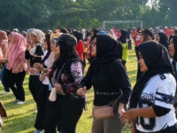 Semarak CFD Ulujami: Ribuan Warga Olahraga Bersama, Camat Waluyo: Hidup Sehat dan Ekonomi Lokal Sejalan