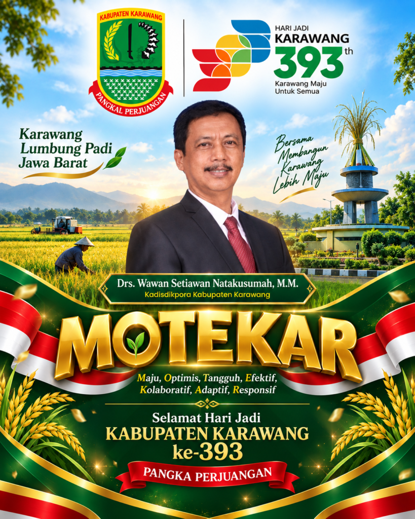 Drs Wawan Setiawan Hut Karawang Ke-393
