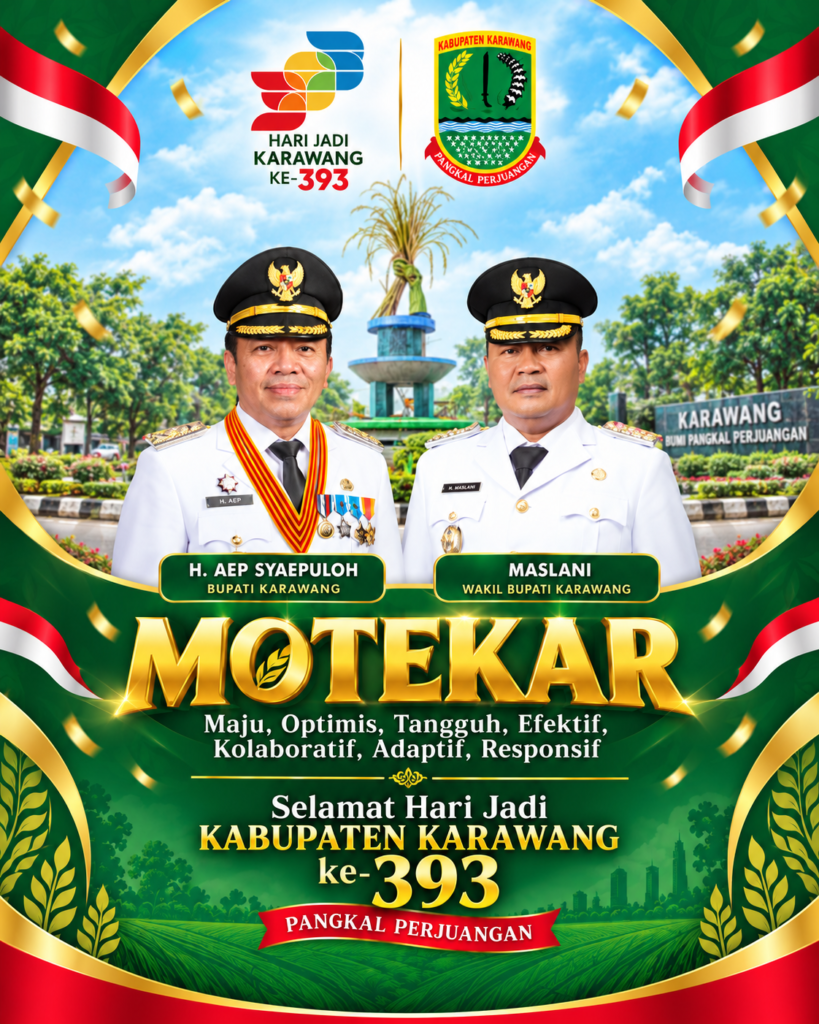 Hut Karawang ke-393 Bupati