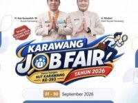 Kado Ulang Tahun Karawang ke-393, Pemkab Buka Job Fair Online hingga 30 September 2026