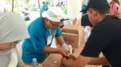 Peringati Hari Rabies Sedunia DPKPP Karawang Gelar Vaksinasi Gratis Hewan Peliharaan