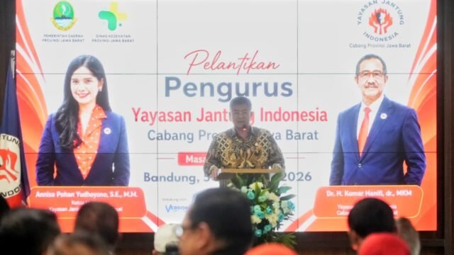 Sadar Risiko Penyakit Jantung Pemprov Jabar Komitmen Kampanyekan 