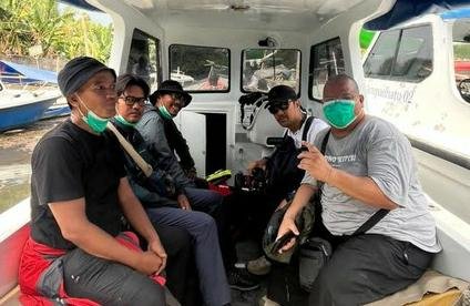 Pencarian 5 Wartawan Hilang di Anak Krakatau Masih Nihil, Tim SAR Sisir Darat Pulau Sertung dan Rakata