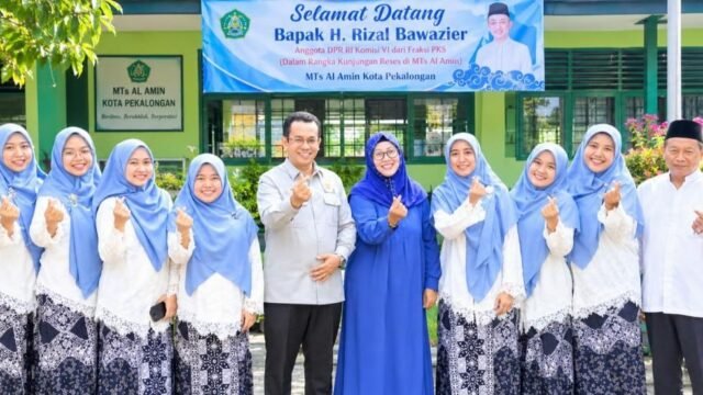 Serap Aspirasi Guru MTs Al Amin Rizal Bawazier Komitmen Kawal Kebijakan Pendidikan