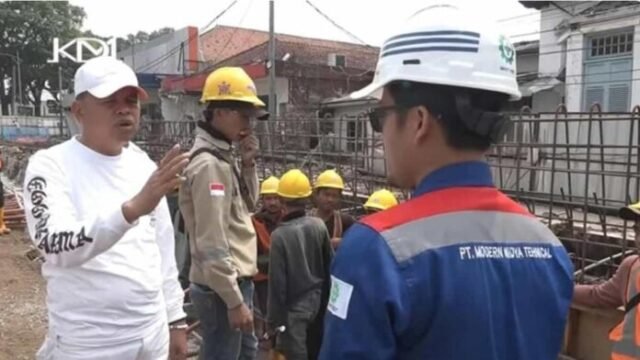Sidak Underpass Cimahi, Dedi Mulyadi Temukan Upah Pekerja Dipotong