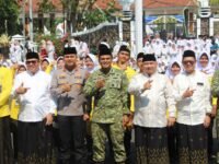 Semangat Santri Kuatkan Negeri, Puncak Peringatan Hari Santri Dihadiri Kapolres Subang