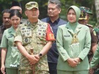 Danrem 062/Tn Menghadiri Upacara Pembukaan TMMD ke 130 di Wilayah Kodim 0625/Pnd
