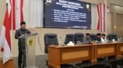 Wabup Andreas Sampaikan Strategi Penataan Perangkat Daerah di Paripurna DPRD
