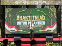 53 Truk Bantuan TNI AD untuk 30 Ponpes di Garut dan Tasikmalaya
