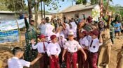 Lepas dari Krisis Air, Warga Kampung Cikiara Sukabumi dan SDN Cikole Kini Nikmati Sumur Bor TMMD