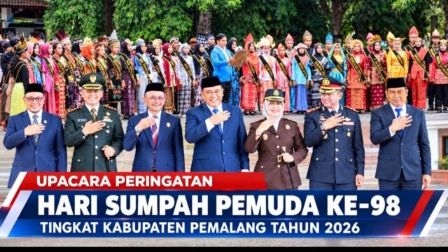 Wakil Ketua DPRD H. Wardoyo Hadiri HSP ke-98, Plt Bupati Nurcholies Tegaskan Semangat Persatuan dan Peran Strategis Pemuda Pemalang